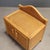Vintage Bedside Tables in Woven Wicker and Beech, Italy, 1980s, Set of 2 For Sale - Image 9 of 11