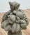 Gray Vintage Concrete Garden Fruit Baskets Statues, a Pair For Sale - Image 8 of 14