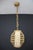 Wood Hand-Woven Wicker Rattan Lantern in the style of Louis Sognot, 1950s For Sale - Image 7 of 14
