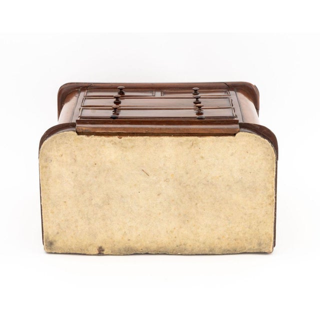 Victorian Mahogany Miniature Chest of Drawers For Sale - Image 9 of 9