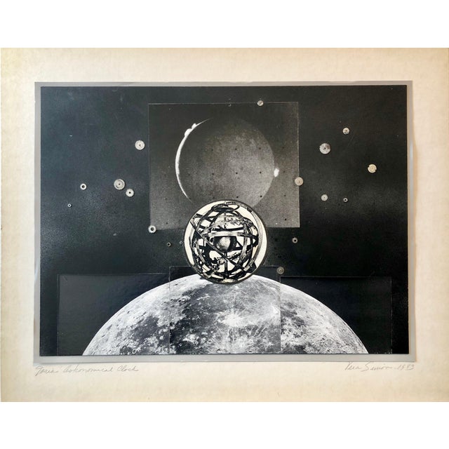 Vera Simons, Josias Astronomical Clock Watch Parts Assemblage Photo Planet Collage Photograph, 1983 For Sale - Image 4 of 8