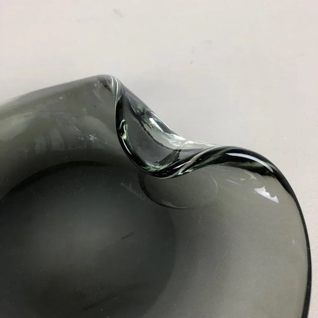 Murano Glass Shell Bowl by Antonio Da Ros for Cenedese, Italy, 1960s For Sale - Image 3 of 18