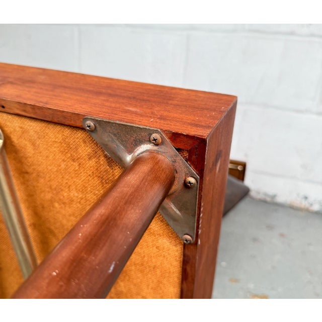 Mid 20th Century Gentleman's Valet Chair by Pearl-Wick For Sale - Image 11 of 12