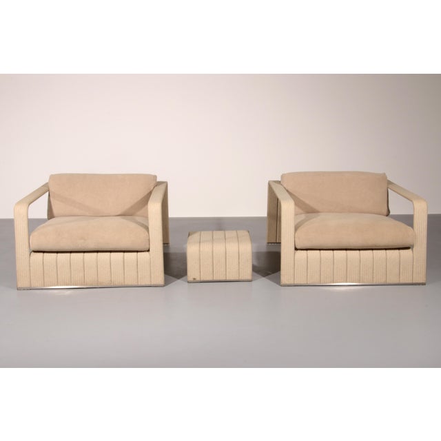 Modern Frame Your Comfort Lounge Chairs and Table from Paola Lenti, 2000s, Set of 3 For Sale - Image 3 of 15
