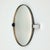 Round Space Age Pivot Mirror in Smoked Acrylic from Allibert, France, 1970s For Sale - Image 11 of 11