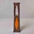Chestnut Arts & Crafts Oak Pedestal With Diamond Inlay Circa 1890s For Sale - Image 8 of 11