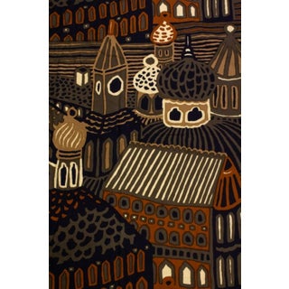1970's Marimekko "Kumiseva" Fabric- 3.58 Yards For Sale