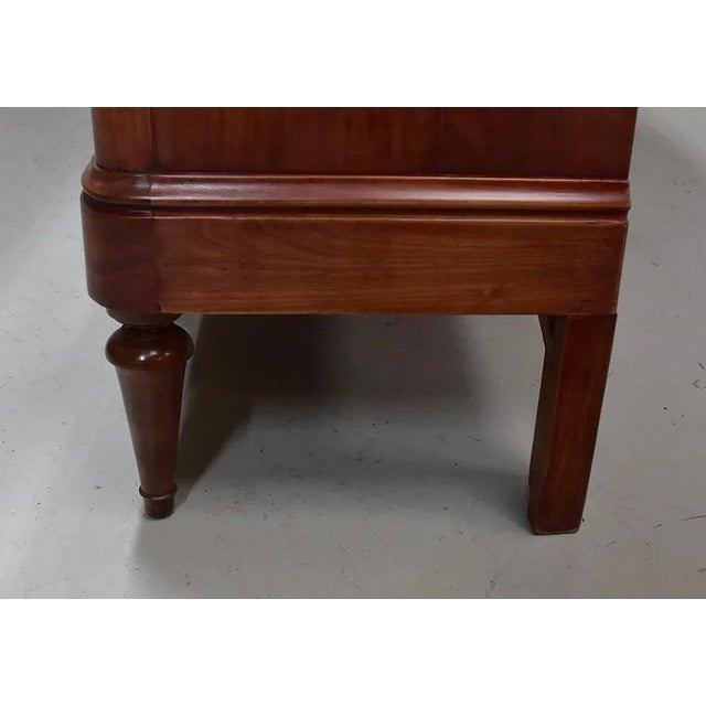 Early 20th Century Louis XVI Style Book Shelf in Cherry & Mahogany For Sale - Image 15 of 18