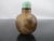 Chinese Antique Chinese Shadow Agate Green Jade Stopper Snuff Bottle For Sale - Image 3 of 9