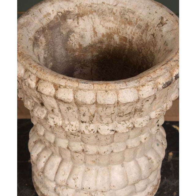 Stone Mid 20th Century Boho Cast Stone Planter For Sale - Image 7 of 7