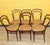 Set of 6 Classic Coffee House Chairs in a set of 6 Bentwood chair model 214, also known as the iconic coffee house chair...