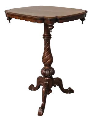 Mahogany Pedestal Table, 1880s