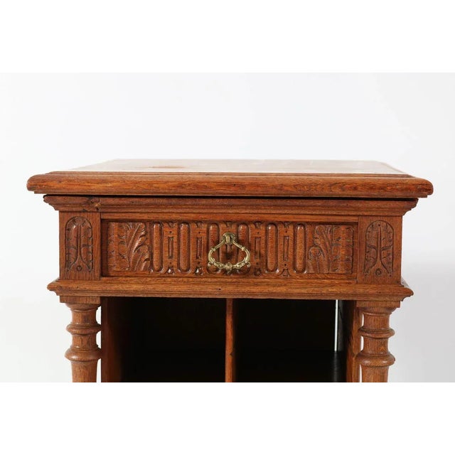 Late 19th Century French Oak Henri II Cabinet For Sale - Image 6 of 10