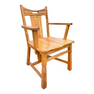 Vintage 1950s A. Brandt Ranch Oak Chair For Sale