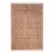 Boho Chic 1990's Floral Tabriz Pak-Persian Beige/Green Wool Rug - 8'1'' X 10'2'' For Sale