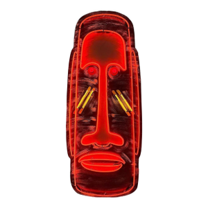 Tiki Head Vintage Inspired Neon Sign