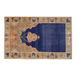 Vintage Turkish Anatolian Knotted Wool Rug, 2'5''x4' For Sale