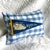 American New Jersey Atlantic City Vintage Pennant on New Woven Throw Pillow For Sale - Image 3 of 4