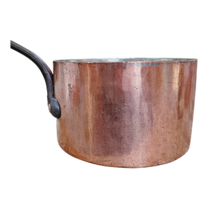 Huge Antique French Dehillerin Copper Pot