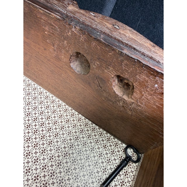 18th C Danish Rococo Burl Walnut Commode / Chest of Drawers For Sale - Image 11 of 11