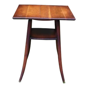 Antique Early 1900's Solid Oak Bentwood Center Table