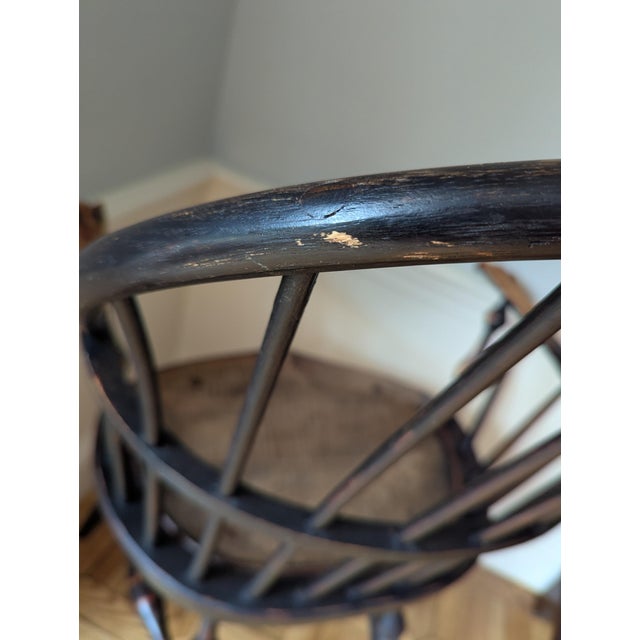 1990s Jeff Koopus Windsor Armchair For Sale - Image 11 of 12