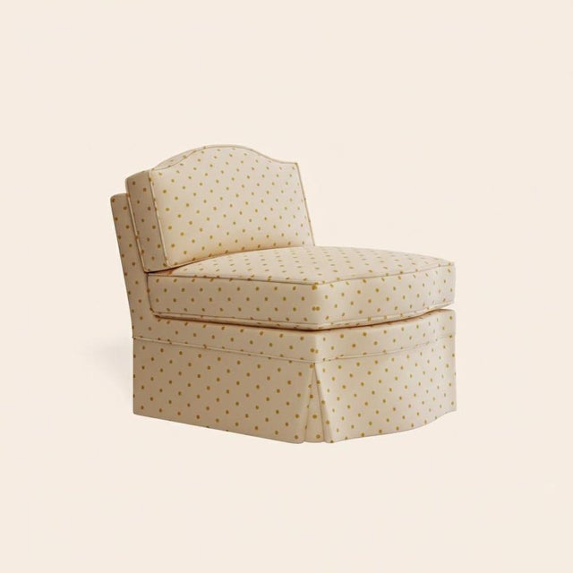 Limoncello Felix Slipper Chair by Ceraudo For Sale - Image 4 of 4