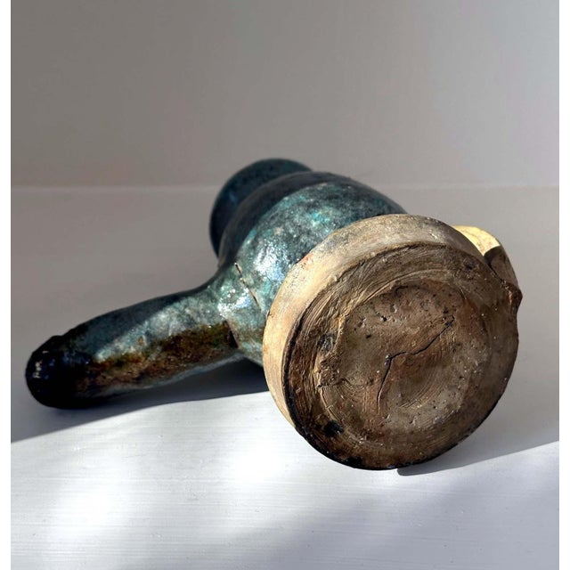 Collection of Four Persian Glazed Ceramic Oil Lamps For Sale - Image 10 of 18