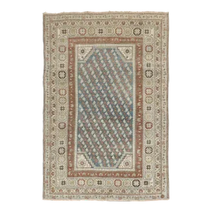 Antique Malayer Accent Rug, 4'2'' X 6'1''