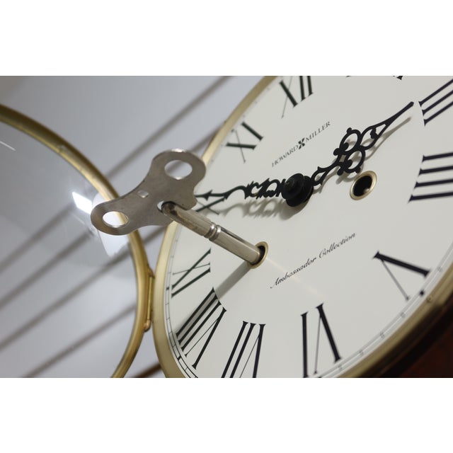Howard Miller Ambassador Collection Mahogany Banjo Clock Chairish