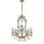 Vestry Crystal Chandelier For Sale