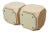 Vintage Restored Ron Seff Shagreen and Bone Dice Side or End Tables Pair Of, Rare For Sale - Image 12 of 13
