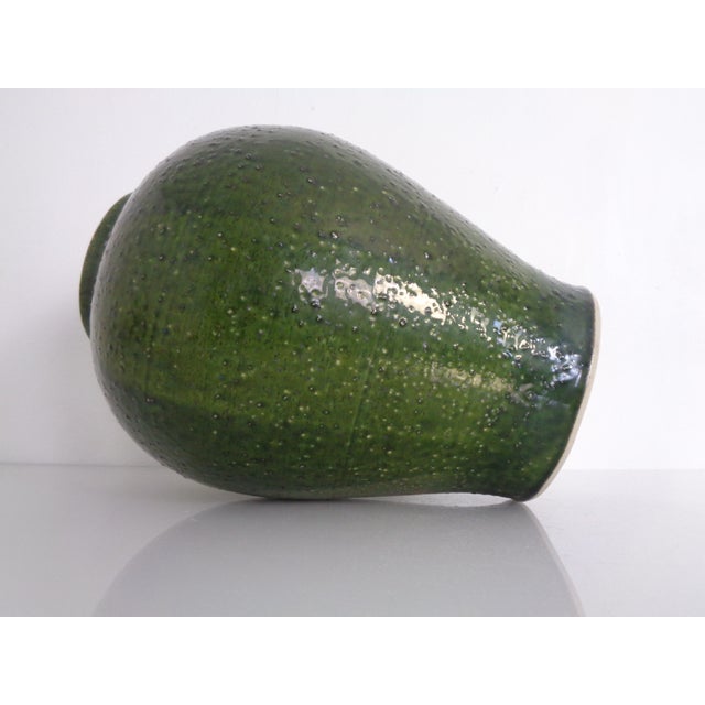 Large Glazed Studio Ceramic Vase, Italy, 1960s For Sale - Image 16 of 18