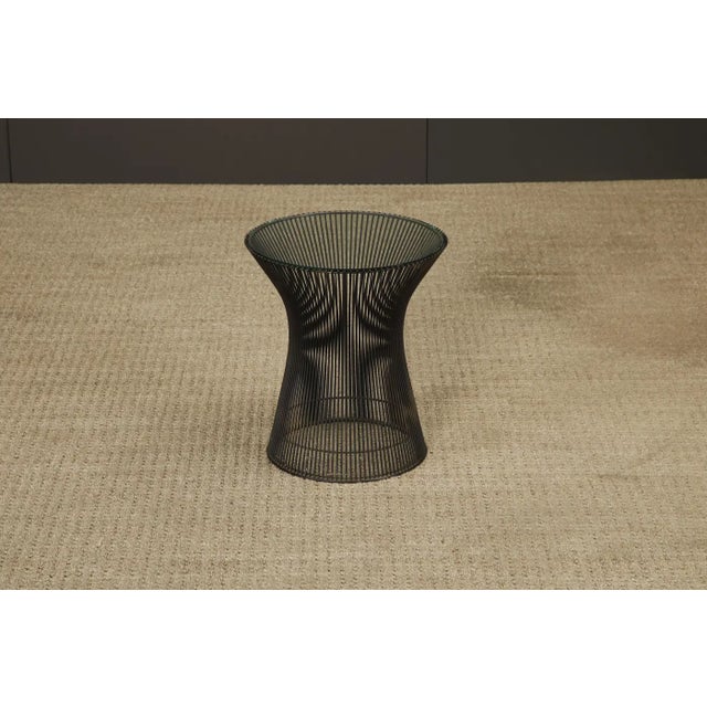 Mid-Century Modern Warren Platner for Knoll International Wire Side Table, Circa 1970s For Sale - Image 3 of 15