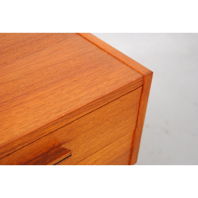 1960s MidCentury Modern Fully Restored Danish Teak Nightstand Chairish