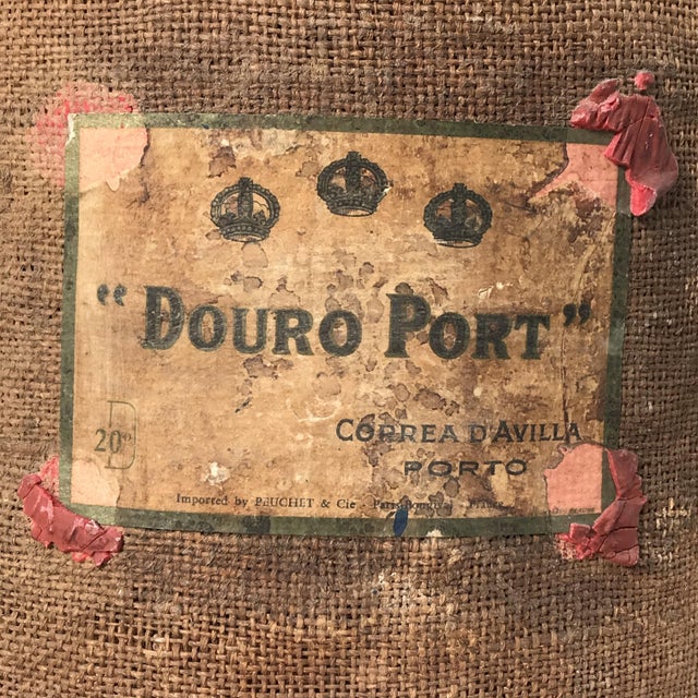 Glass Glass Douro Port Bottle For Sale - Image 7 of 11