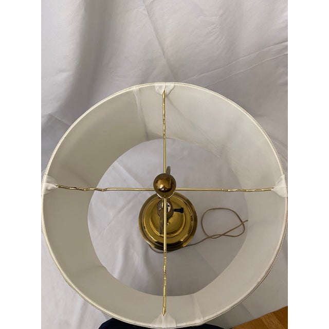 Brass 1980s Wescal Brass Tea Canister Table Lamp For Sale - Image 8 of 9