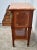 1980s Inlaid Wood Nightstand Vintage Italian 3 Drawer Marble Accent Chest Brass Ormolu 80s For Sale - Image 5 of 13