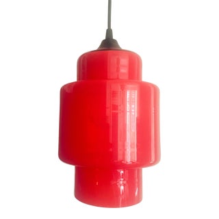 Murano Art Glass Ceiling Pendant by Stilnovo 1960s Italy For Sale