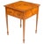 A beautiful antique Victorian satinwood occasional table with an unusually large drawer, circa 1880. This exquisitely...