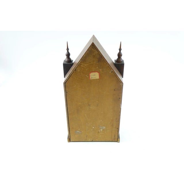 Brown Late 19th Century Antique E N Welch Mantle Clock For Sale - Image 8 of 9