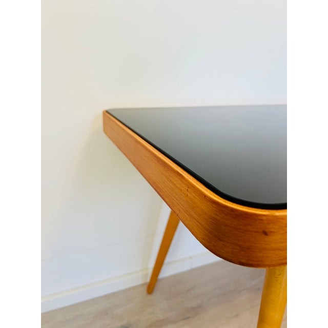 Wood Mid-Century Coffee Table by Jiří Jiroutek, Former Czechoslovakia, 1960s For Sale - Image 7 of 11