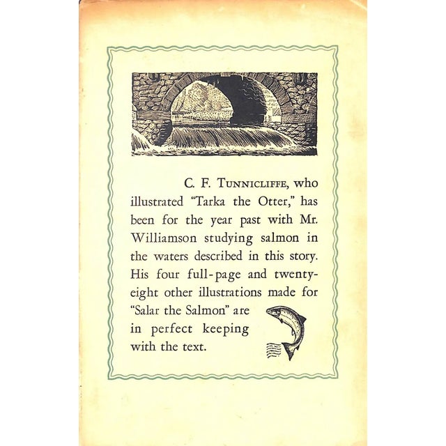 "Salar the Salmon" Book 1936 Williamson, Henry For Sale - Image 4 of 10