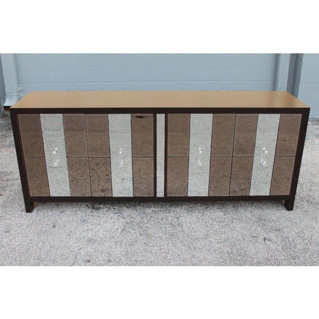 Mid-Century Modern Mirrored Buffet For Sale - Image 4 of 11