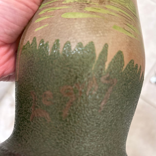1900s Tall Legras Vase For Sale - Image 11 of 12