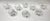 Hollywood Regency Waterford Cut Crystal Glenmore Champagne Coupes - Set of 8 For Sale - Image 3 of 5