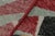 Red Rug & Kilim’s Distressed Runner in Red and Blue Geometric Patterns For Sale - Image 8 of 8
