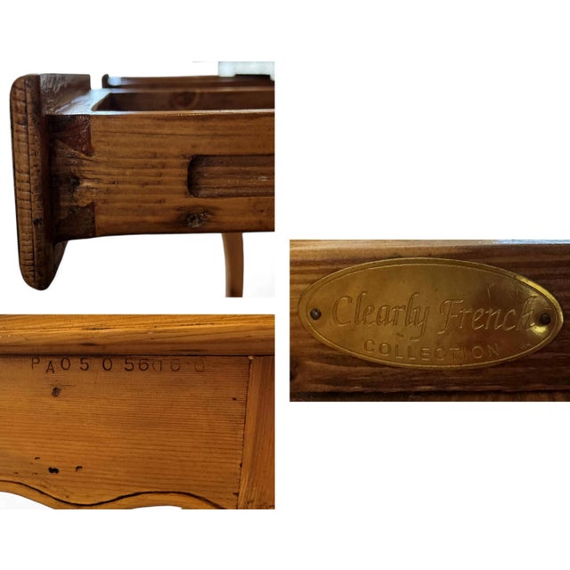 Vintage French Country Pine Desk by United House Wrecking For Sale - Image 18 of 18