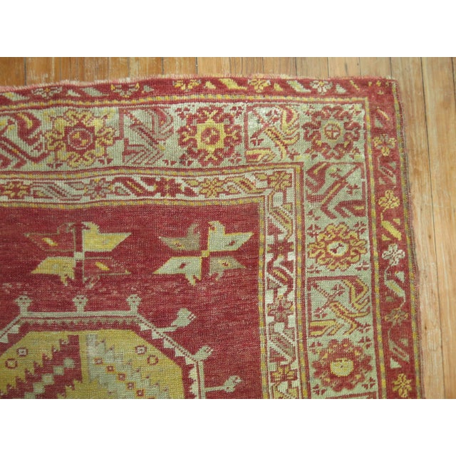 Early 20th Century Fine Antique Turkish Sivas Rug - 3'10" x 6' For Sale - Image 5 of 6