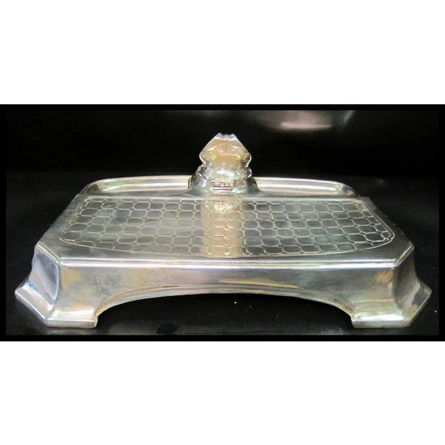 Early 20th Century Art Deco Inkwell For Sale - Image 10 of 10